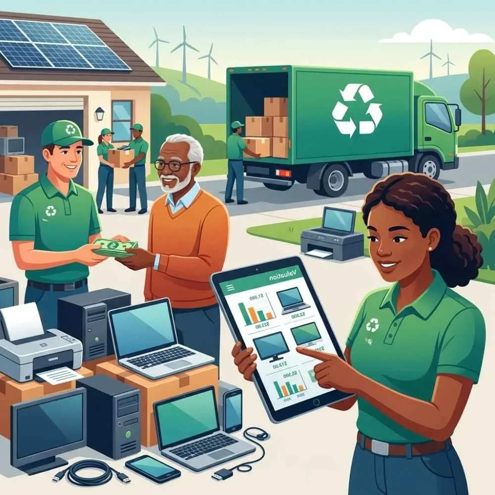 Safe handling and disposal of obsolete electronic devices through e-waste services in Noida.