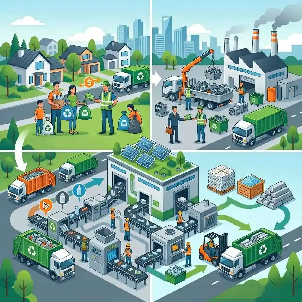 Resource recovery and recycling services in Greater Noida for businesses and industries.