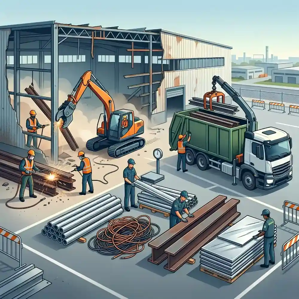 Structural demolition and site clearance solutions in New Delhi.