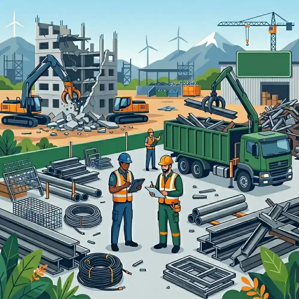 Site redevelopment support through safe demolition services in Faridabad.
