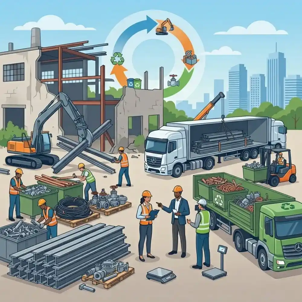 Site redevelopment support through safe demolition services in Ghaziabad.